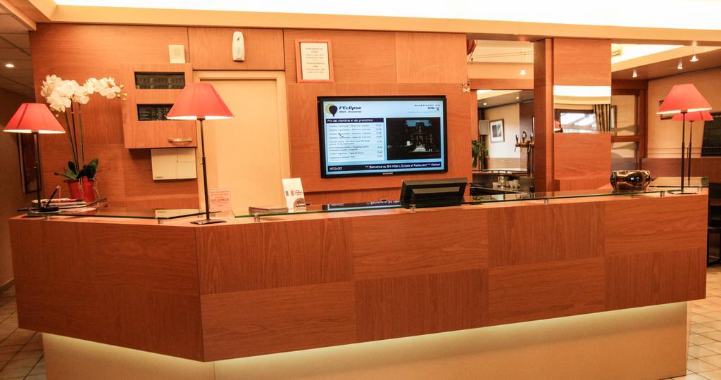 Brit Hotel L'Eclipse Nancy Heillecourt Esterno foto